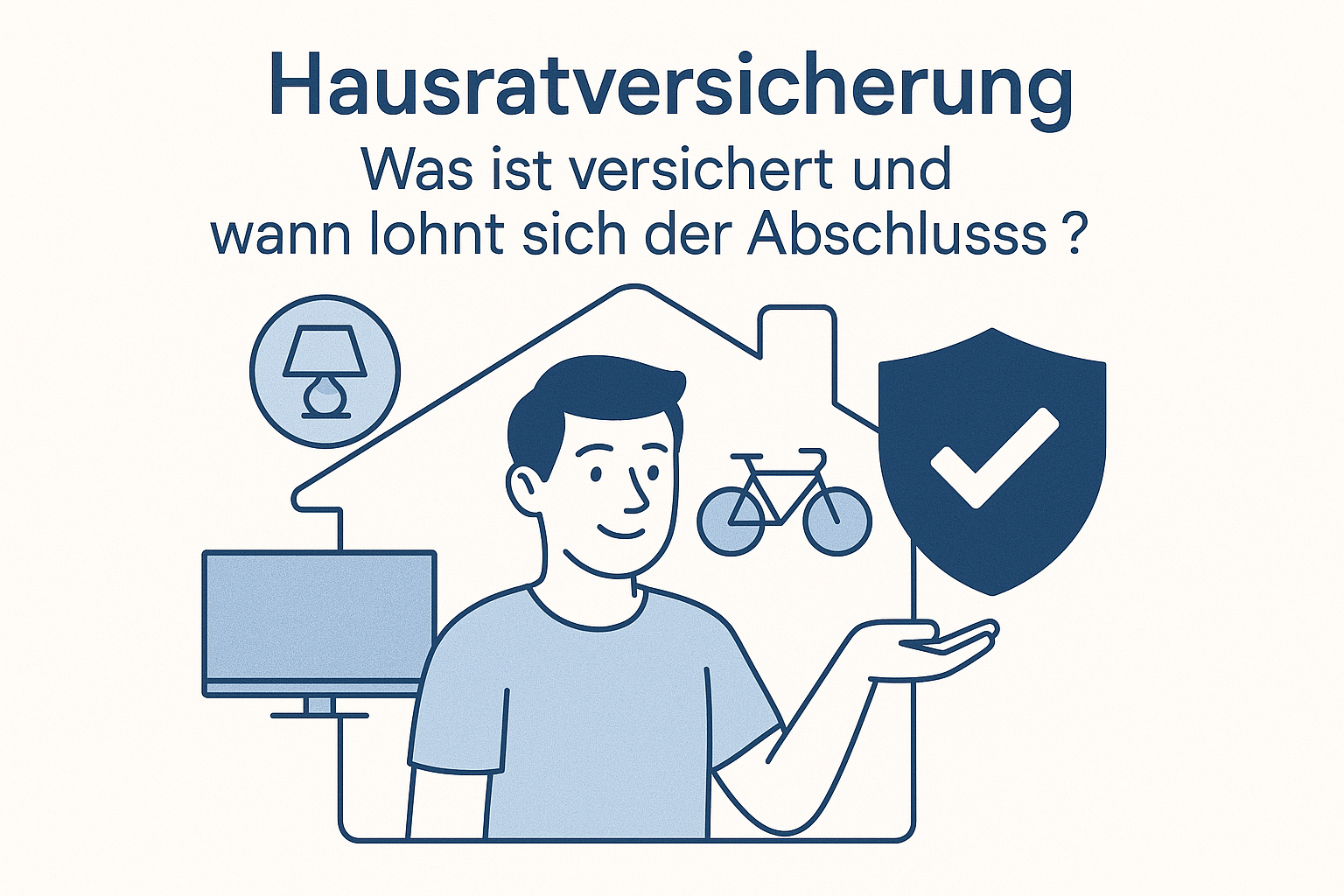 Titelbild für Hausratversicherung: Was ist versichert und wann lohnt sich der Abschluss?